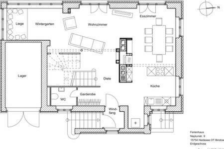Ferienhaus Bindow Heidesee Extérieur photo